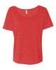 Red Triblend - BELLA + CANVAS 8816 - Size: S