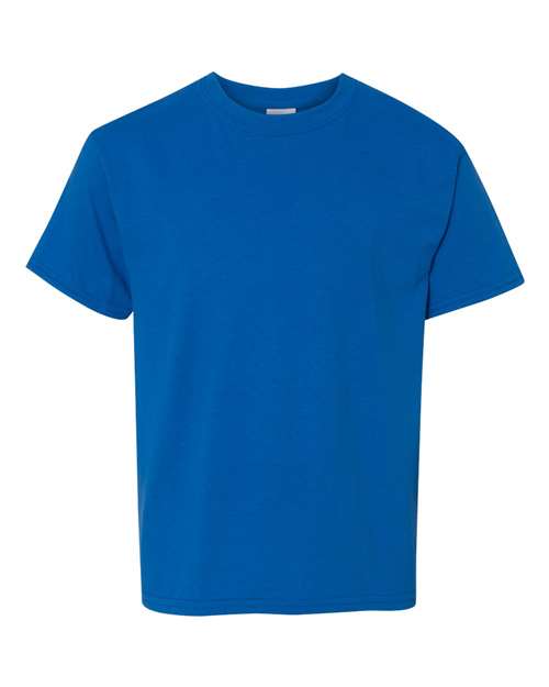 Neon Blue - Gildan - Gildan 5000B - Size: L