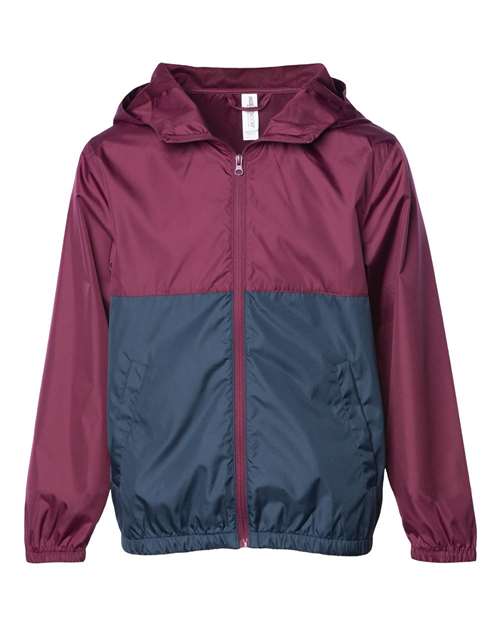 Maroon/ Classic Navy - Independent Trading Co. - Independent Trading Co. EXP24YWZ - Size: L