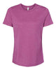 Heather Magenta - BELLA + CANVAS 6400CVC - Size: S