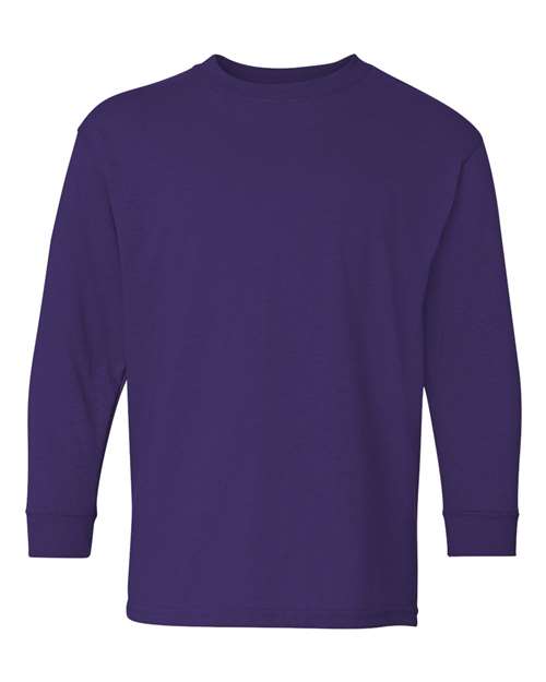 Purple - Gildan - Gildan 5400B - Size: L
