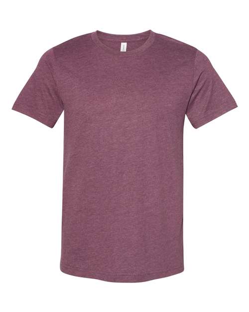 Heather Maroon - BELLA + CANVAS 3301 - Size: 2XL