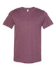 Heather Maroon - BELLA + CANVAS 3301 - Size: 2XL