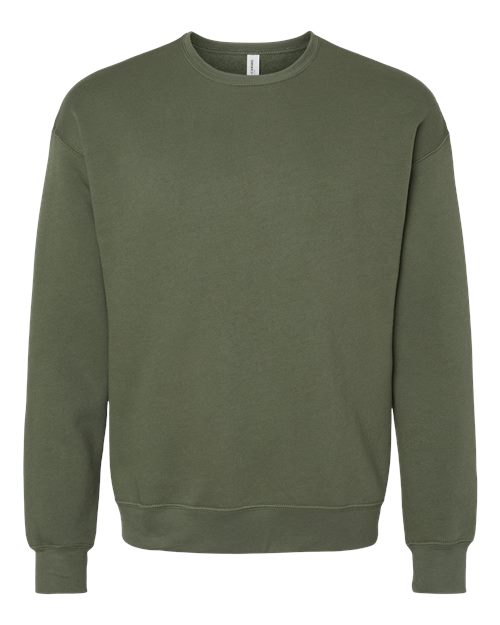 Military Green - BELLA + CANVAS 3945 - Size: 2XL