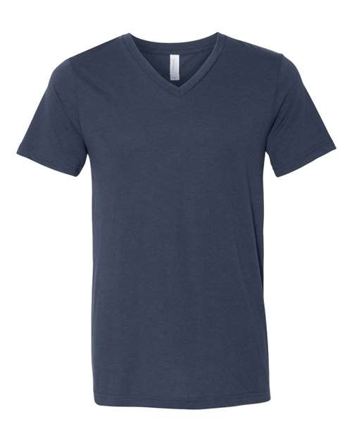 Solid Navy Triblend - BELLA + CANVAS 3415 - Size: M