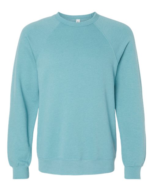 Heather Blue Lagoon - BELLA + CANVAS 3901 - Size: 2XL