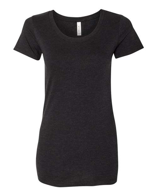 Black Heather Triblend - BELLA + CANVAS 8413 - Size: XL