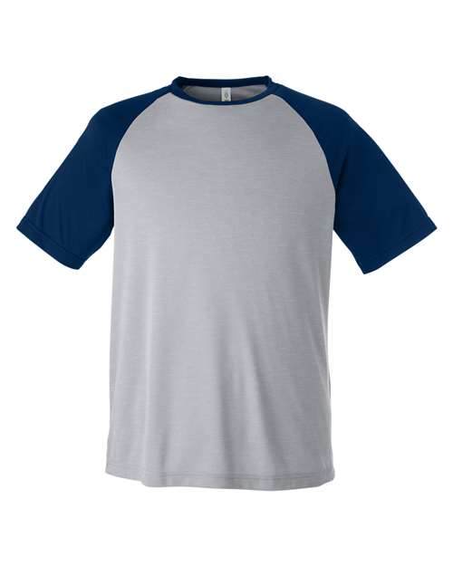 Athletic Heather/ Sport Dark Navy - Team 365 TT62 - Size: 2XL