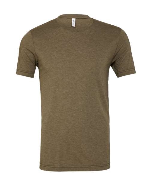 Olive Triblend - BELLA + CANVAS 3413 - Size: L