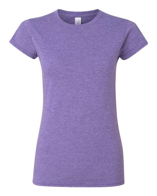 Heather Purple - Gildan - Gildan 64000L - Size: 2XL