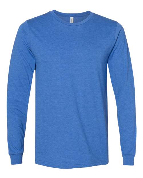 Heather True Royal - BELLA + CANVAS 3501CVC - Size: 2XL