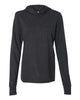 Charcoal Black Triblend - BELLA + CANVAS 3512 - Size: 2XL