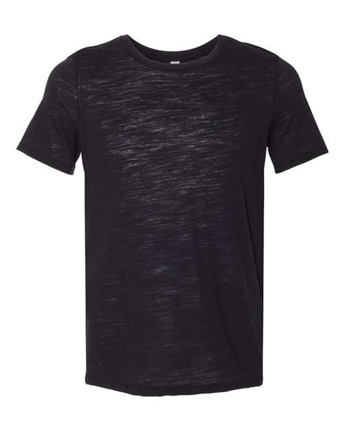 Solid Black Slub - BELLA + CANVAS 6416 - Size: 2XL