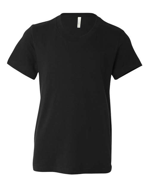 Black - BELLA + CANVAS 3001Y - Size: L