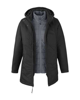 Black/ Carbon - CORE365 CE725W - Size: 2XL