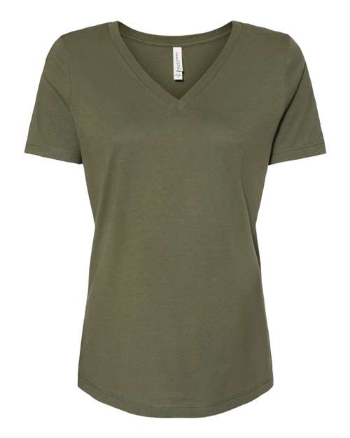 Military Green - BELLA + CANVAS 6405 - Size: L