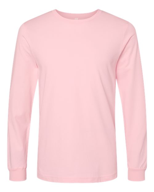 Pink - BELLA + CANVAS 3501 - Size: L