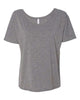 Deep Heather Speckled - BELLA + CANVAS 8816 - Size: S