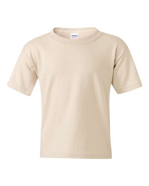 Sand - Gildan - Gildan 5000B - Size: L
