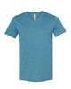 Heather Deep Teal - BELLA + CANVAS 3005CVC - Size: 2XL