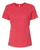 Heather Red - BELLA + CANVAS 6400CVC - Size: L