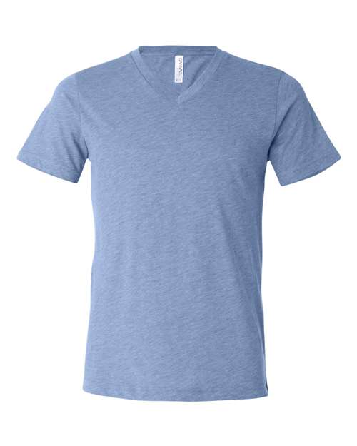 Blue Triblend - BELLA + CANVAS 3415 - Size: S