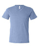 Blue Triblend - BELLA + CANVAS 3415 - Size: S