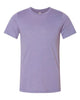 Heather Dark Lavender - BELLA + CANVAS 3001CVC - Size: 2XL