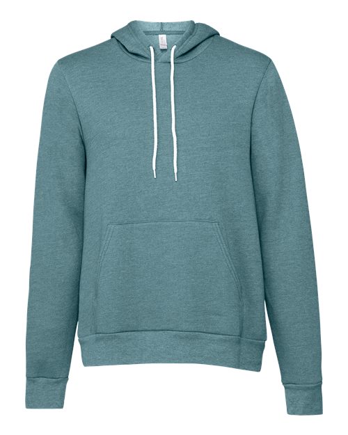 Heather Deep Teal - BELLA + CANVAS 3719 - Size: L