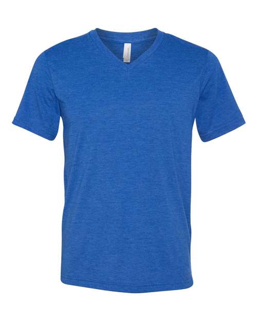 True Royal Triblend - BELLA + CANVAS 3415 - Size: 2XL