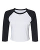 White/ Black - BELLA + CANVAS 1200 - Size: 2XL