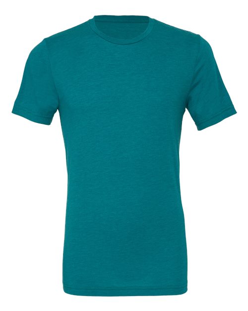 Teal Triblend - BELLA + CANVAS 3413 - Size: 2XL
