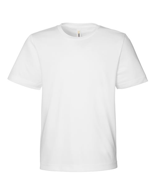 White - CORE365 CE10Y - Size: L