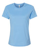 Heather Carolina Blue - BELLA + CANVAS 6400CVC - Size: M