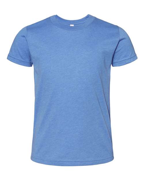 Columbia Blue - BELLA + CANVAS 3001Y - Size: L