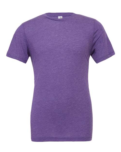 Purple Triblend - BELLA + CANVAS 3413 - Size: 2XL