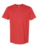 Heather Red - BELLA + CANVAS 3001CVC - Size: 2XL