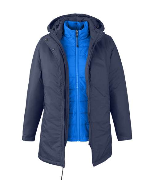 Classic Navy/ True Royal - CORE365 CE725W - Size: 2XL