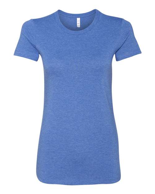 Heather True Royal - BELLA + CANVAS 6004 - Size: 2XL