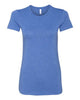 Heather True Royal - BELLA + CANVAS 6004 - Size: 2XL
