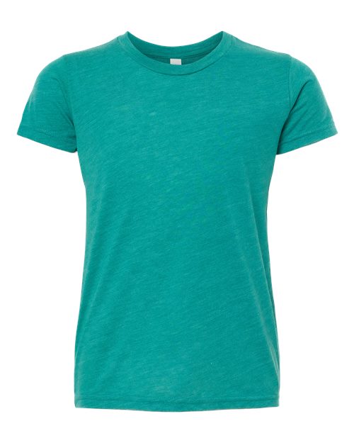 Teal Triblend - BELLA + CANVAS 3413Y - Size: L