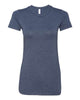 Heather Navy - BELLA + CANVAS 6004 - Size: M