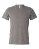Grey Triblend - BELLA + CANVAS 3415 - Size: S