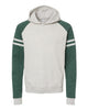 Oatmeal Heather/ Forest Green Heather - JERZEES 97CR - Size: 2XL