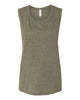 Heather Olive - BELLA + CANVAS 8803 - Size: L