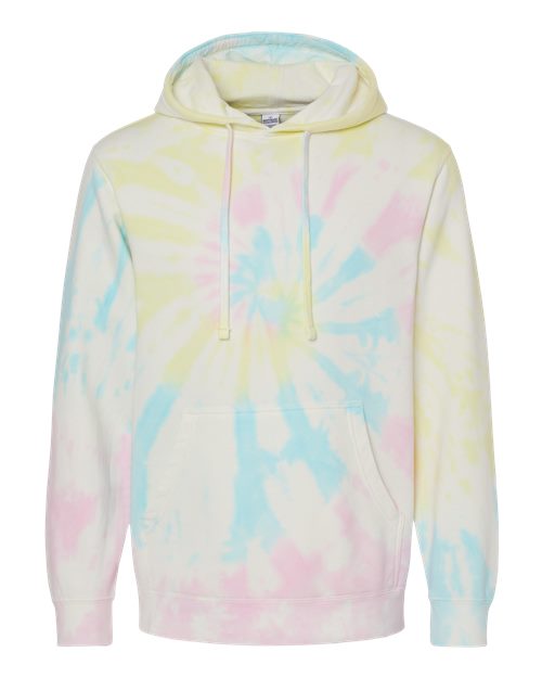 Tie Dye Sunset Swirl - Independent Trading Co. - Independent Trading Co. PRM4500TD - Size: 2XL