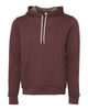 Heather Maroon - BELLA + CANVAS 3719 - Size: 2XL
