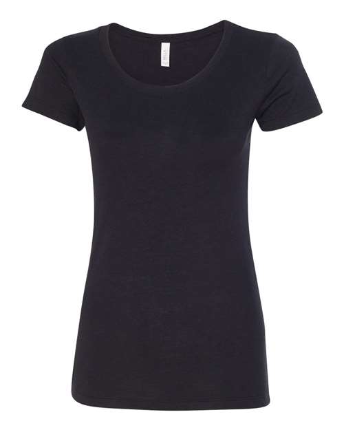 Solid Black Triblend - BELLA + CANVAS 8413 - Size: 2XL