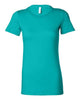 Teal - BELLA + CANVAS 6004 - Size: XL