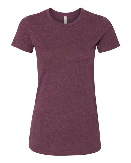 Heather Maroon - BELLA + CANVAS 6004 - Size: 2XL